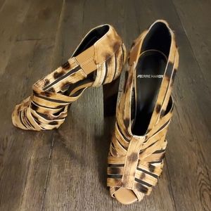 Pierre Hardy poney fur high heels